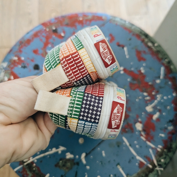 Vans Multicolor Patchwork Kids Slip-On Sneakers - Picture 6 of 6
